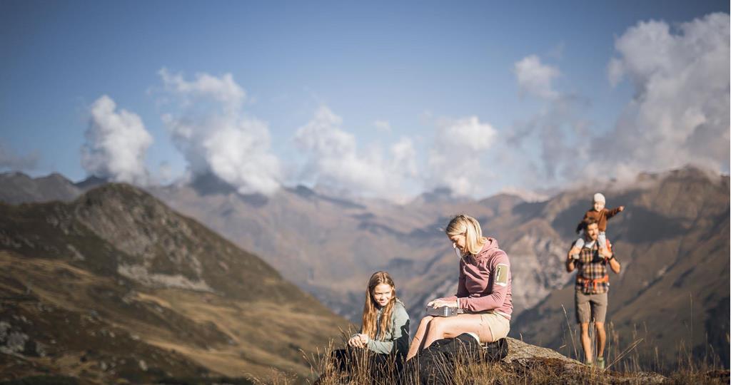 Familienauszeit in den Ratschinger Bergen